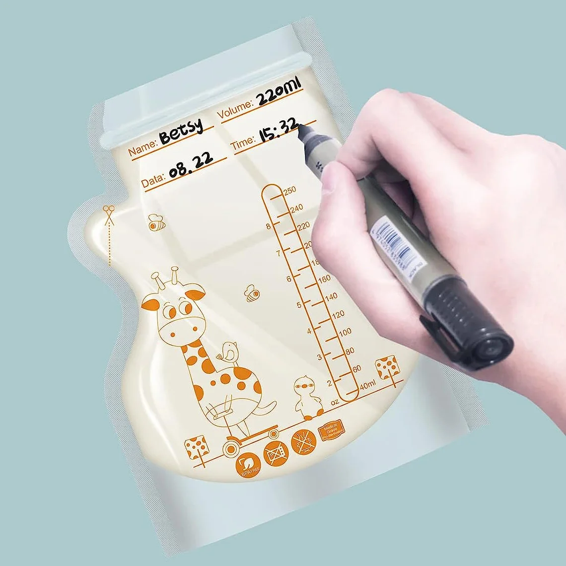 bolsas lactancia baby feeding supplies stand up breast milk preservation breastmilk storage bags breast milk storage bag