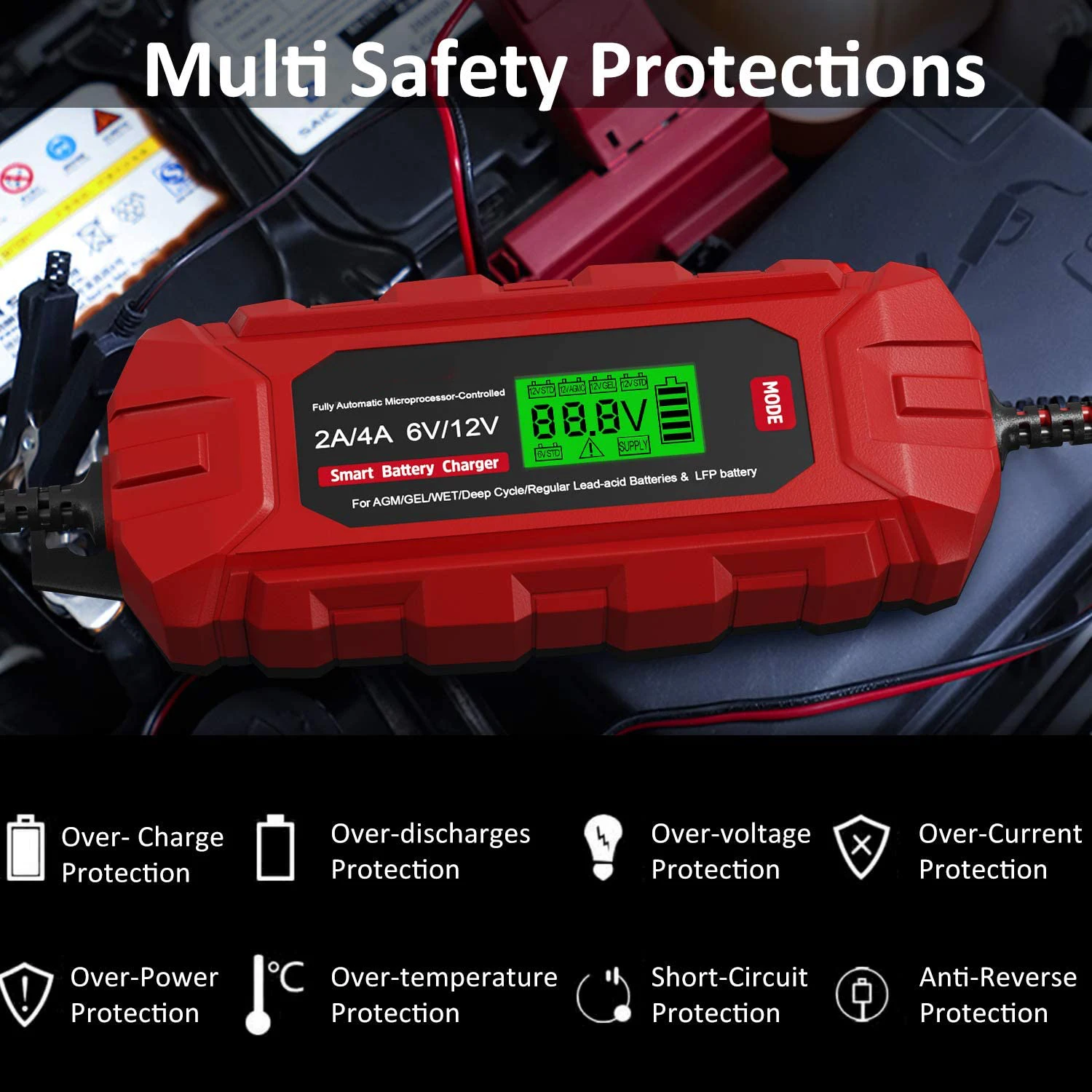 Best Price 12V 4A Small Supper Battery Charger