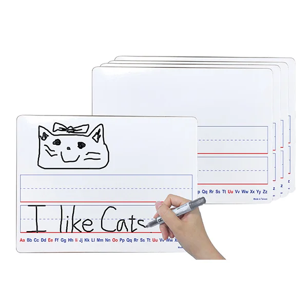 22x30cm Wooden Double-Sided Inexpensive Writing Individual Lined Dry Erase Board
