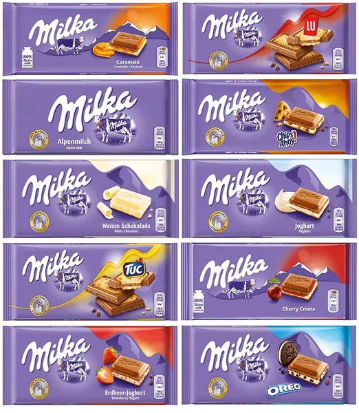 Hot Selling Cheap Chocolate Milk Chocolate MILKA Oreo, 100 g for sale and export