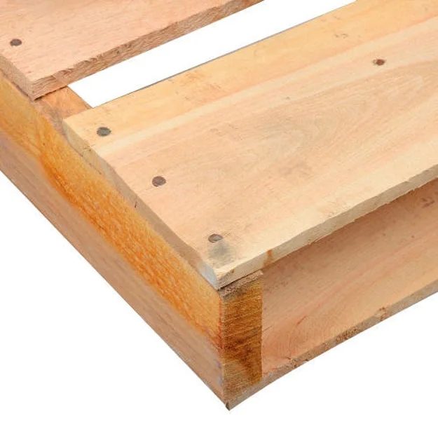 High Quality 2-Way Wooden Pallet  for Logistics Packaging Double Site Wooden Pallet at  Wholesale Prices