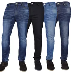 Mens slim jeans stretch Denim 98%  Cotton and 2% Spandex  high quality flex jeans for mens quick dry breathable sustainable
