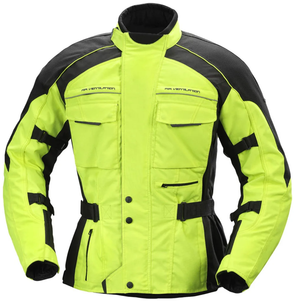 Женская мотоциклетная Водонепроницаемая текстильная куртка Cordura CE одобренная Съемная защита полиэстер гоночная байкерская OEM