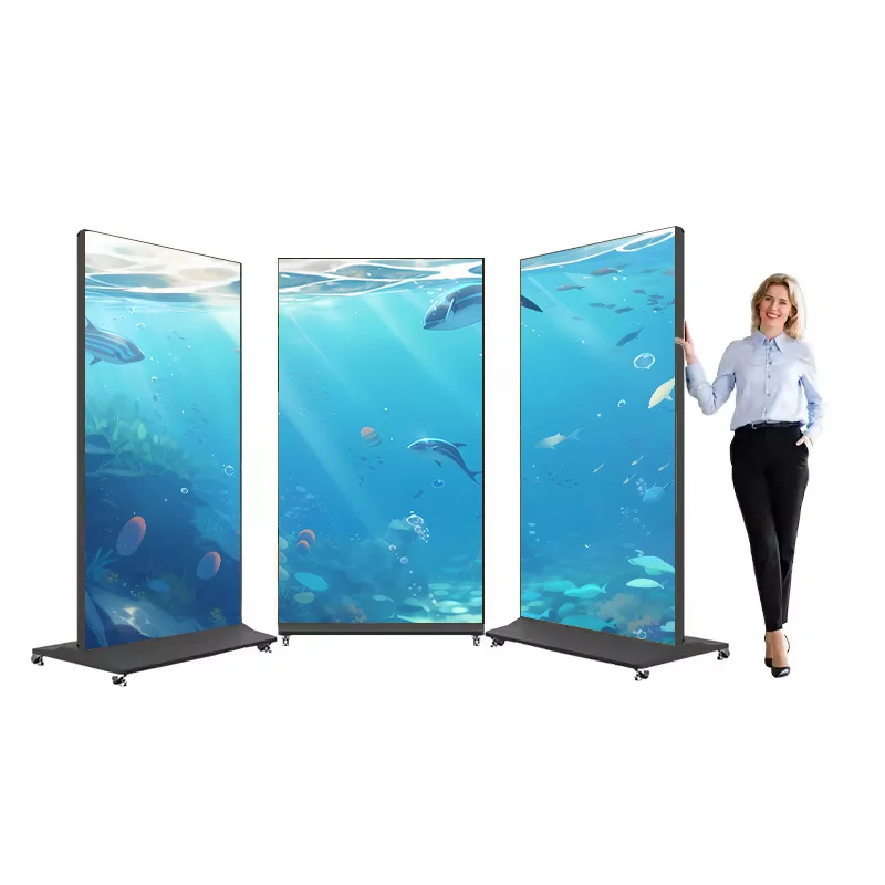 Senke Customization 3D 4K Full Screen Floor Stand Digital Signage Kiosk Digital Signage And Displays
