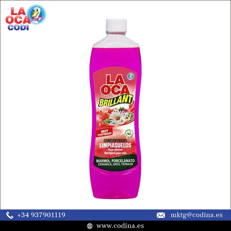 Household Cleaning Supplies Premium Quality LA OCA BRILLANT FLORAL 1L Liquid Floor Cleaner for Effective Floors Cleaning