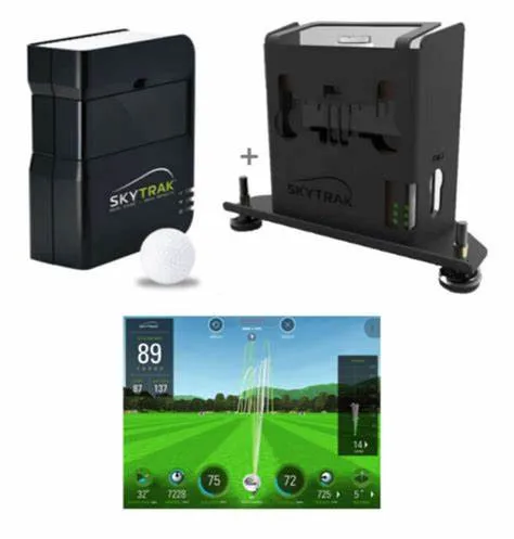 SPECIAL PRICE Skytrak Launch Monitor and Golf simulator Training 3D v2