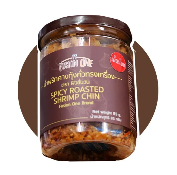 Spicy Roasted Shrimp Chin With Mild Flavor Thai Chilli Paste 85g  Natural Ingredients Easy Cooking with Salad Rice and Pasta