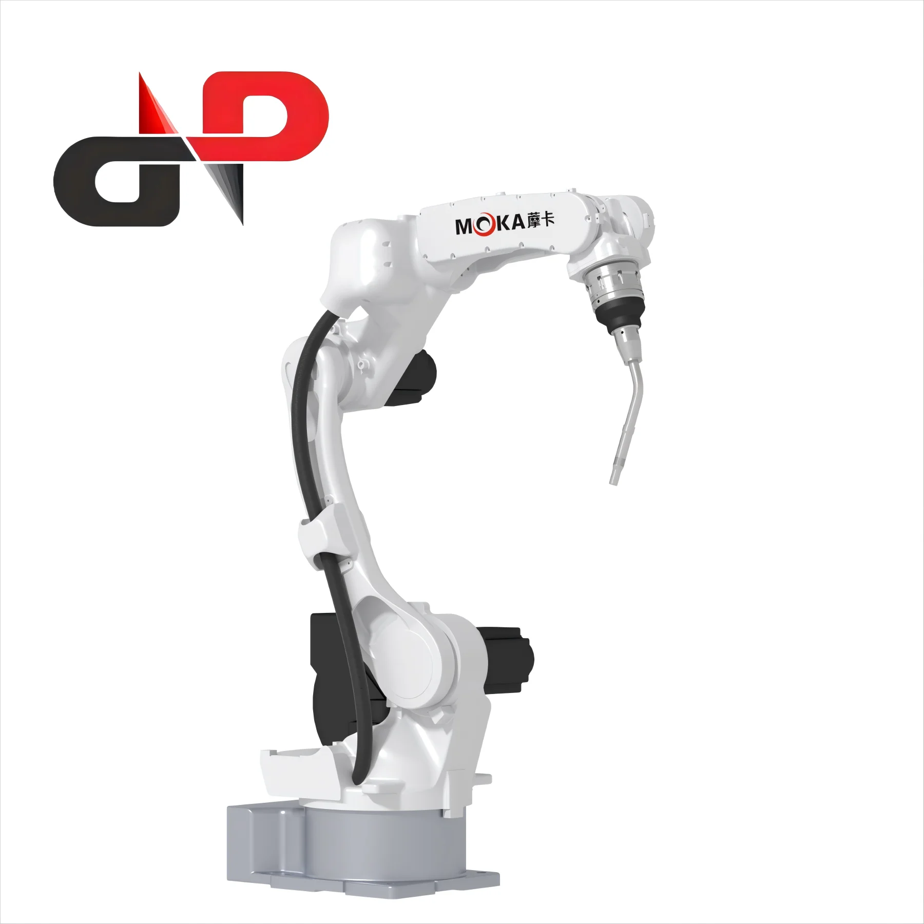 Moka Industrial Cobot 6 Axis Robot Arm for Automatic Metal Fiber Laser Welding