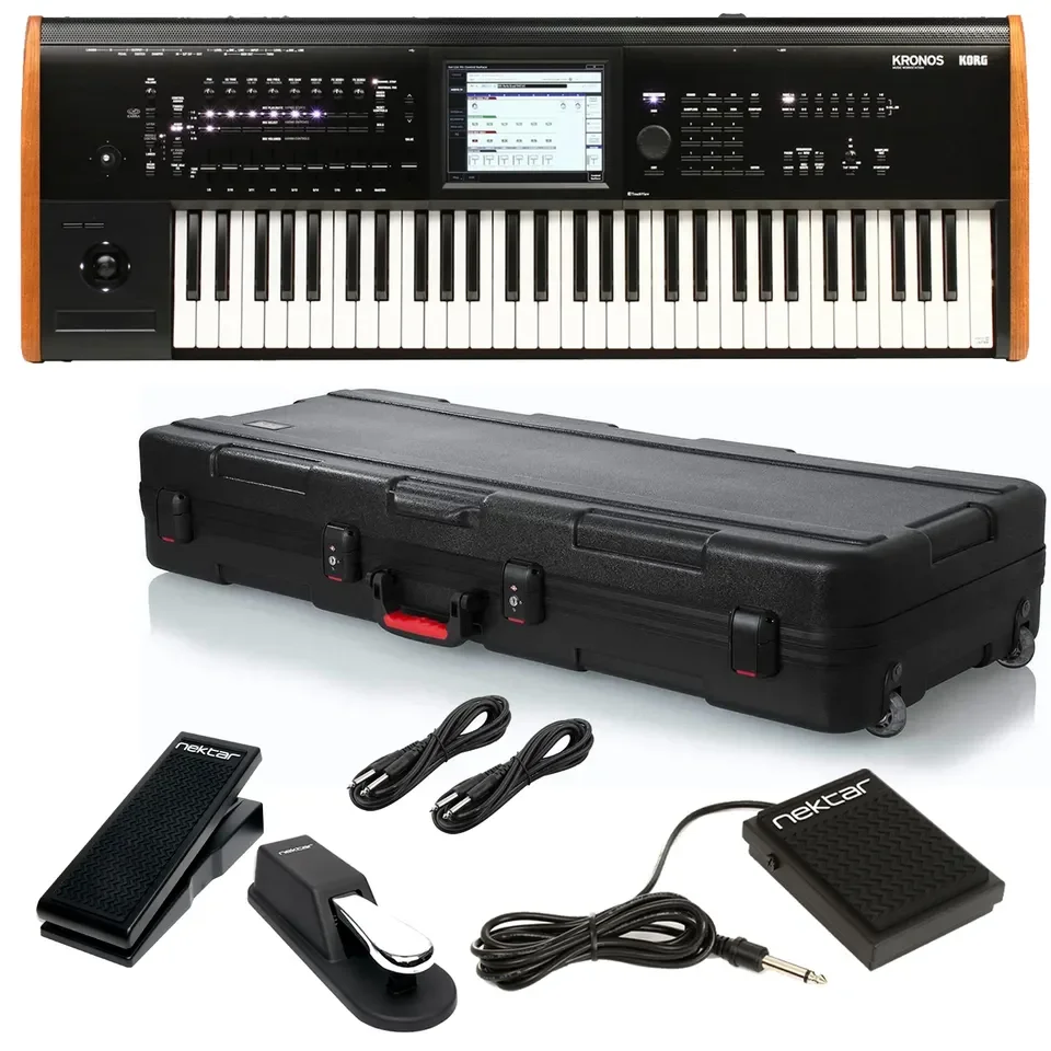 Marketing Original Quality KRONOS 2 88 Key keyboard Music Workstation with Stand Bench and Bag