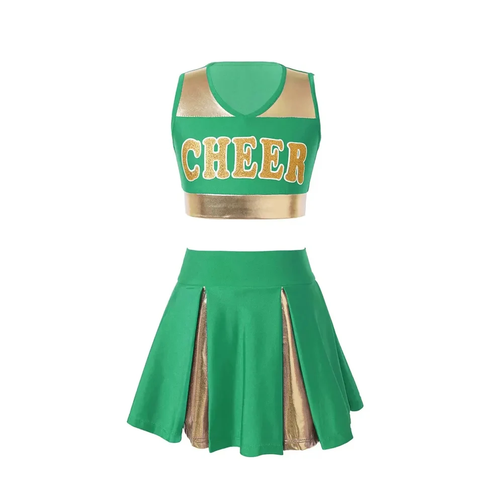 Custom Made Your Own Design Cheerleading Uniform High Quality Professional Lightweight 2024 Cheerleading Uniform For Women
