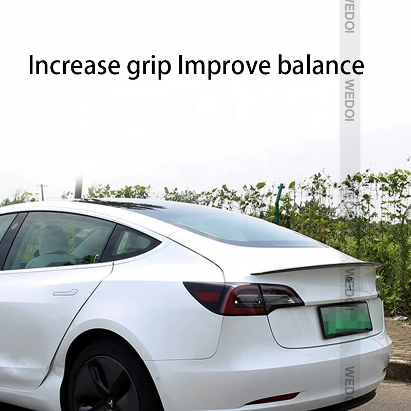 Spoiler Wing Sport Cars Rear Car Styling Kits For Tesla Model 3 Accessories Exterior Styling Decoration Original Spoiler Trunk
