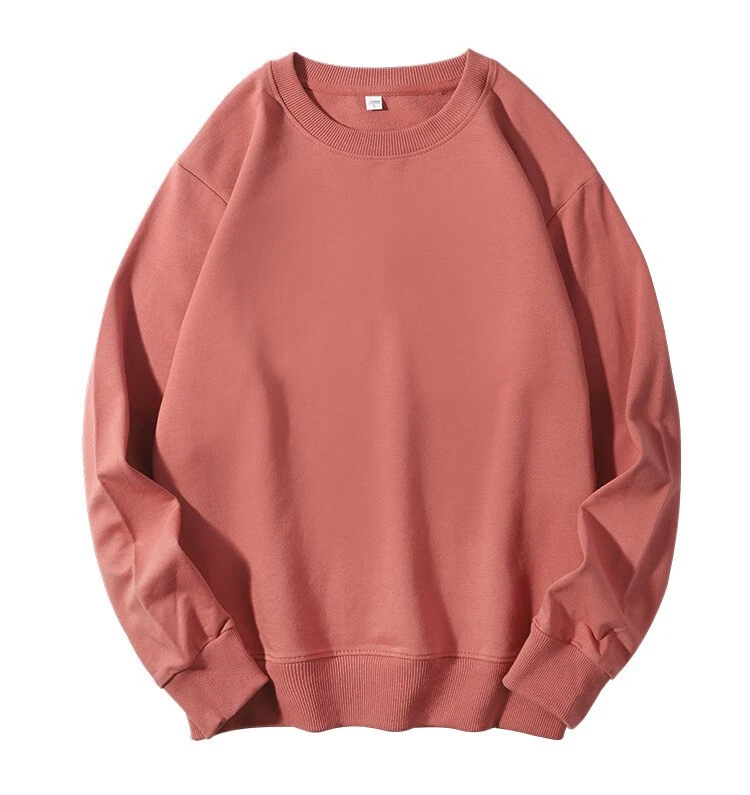 Свитер весна-осень мужская и женская футболка с длинным рукавом хлопковая тонкая