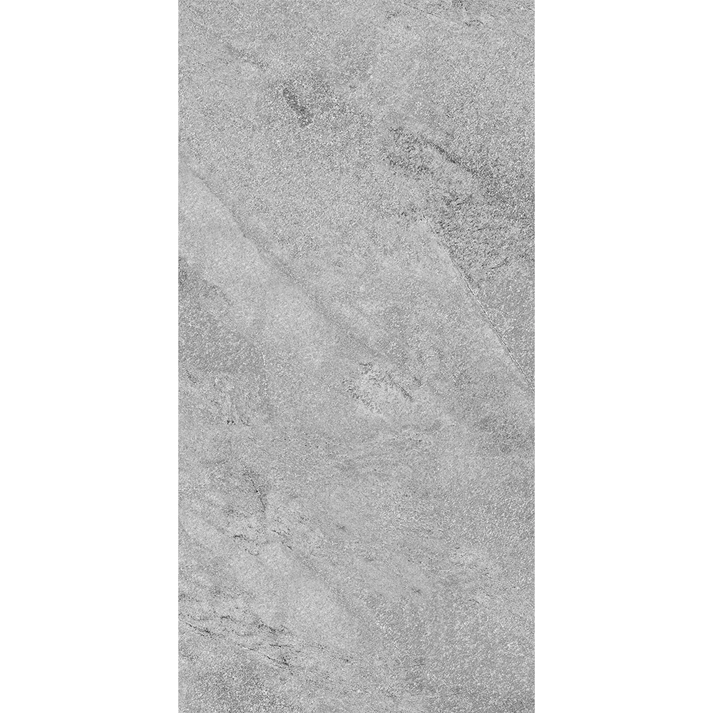 Luxury High Quality Zoe Light Grey Floor Tiles 600x1200mm Polished Modern Design for Interior Room Use Custom Size Available