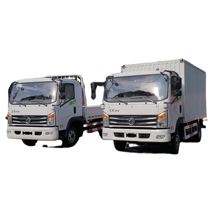 High Power 4X4 2021 Forl cargo truck 4*2 wheel van 2-4 ton weight small truck. now in stovk available