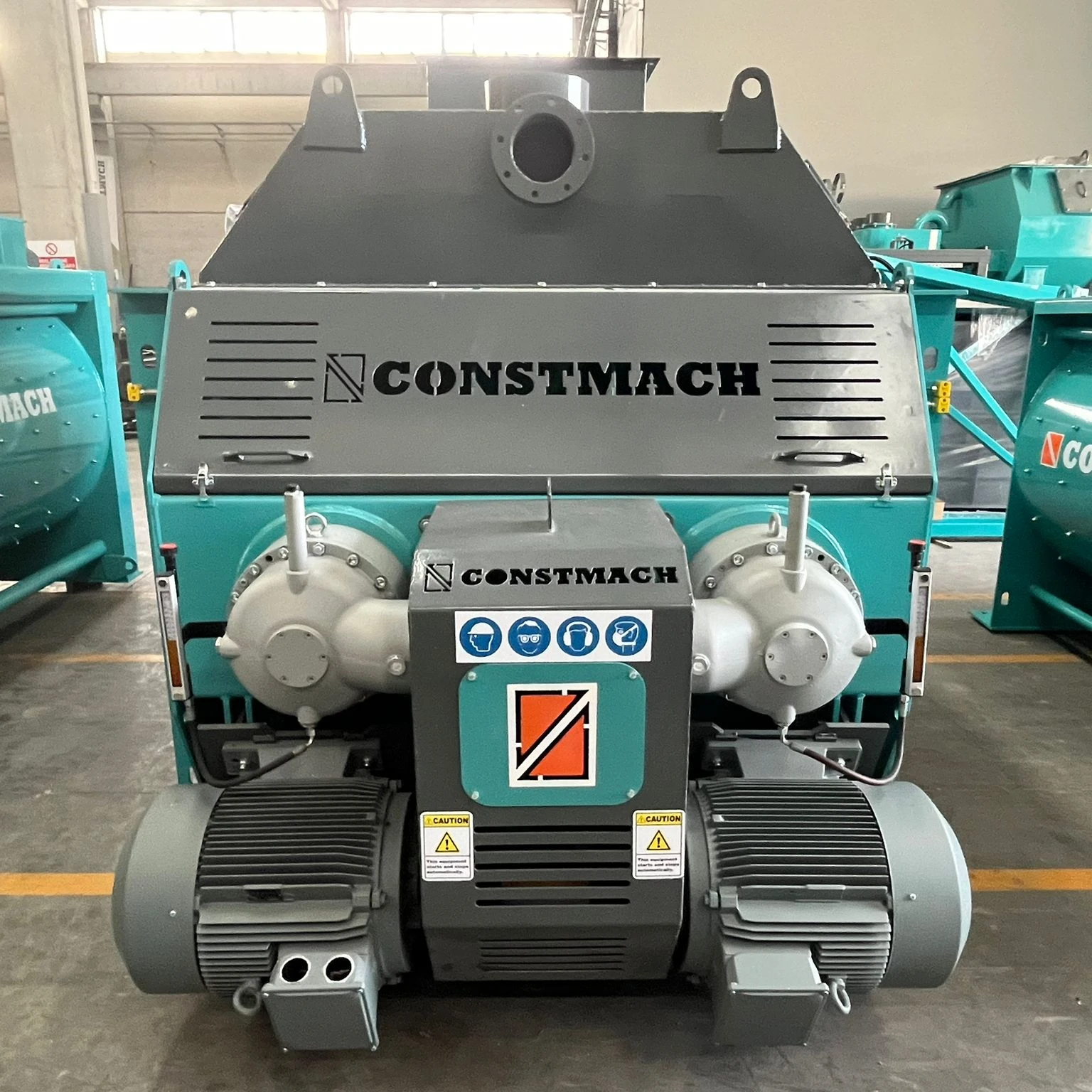 2 M3 TWIN SHAFT MIXER, DOUBLE SHAFT HORIZONTAL CONCRETE MIXER, HIGH QUALITY CONCRETE BATCHING MIXER