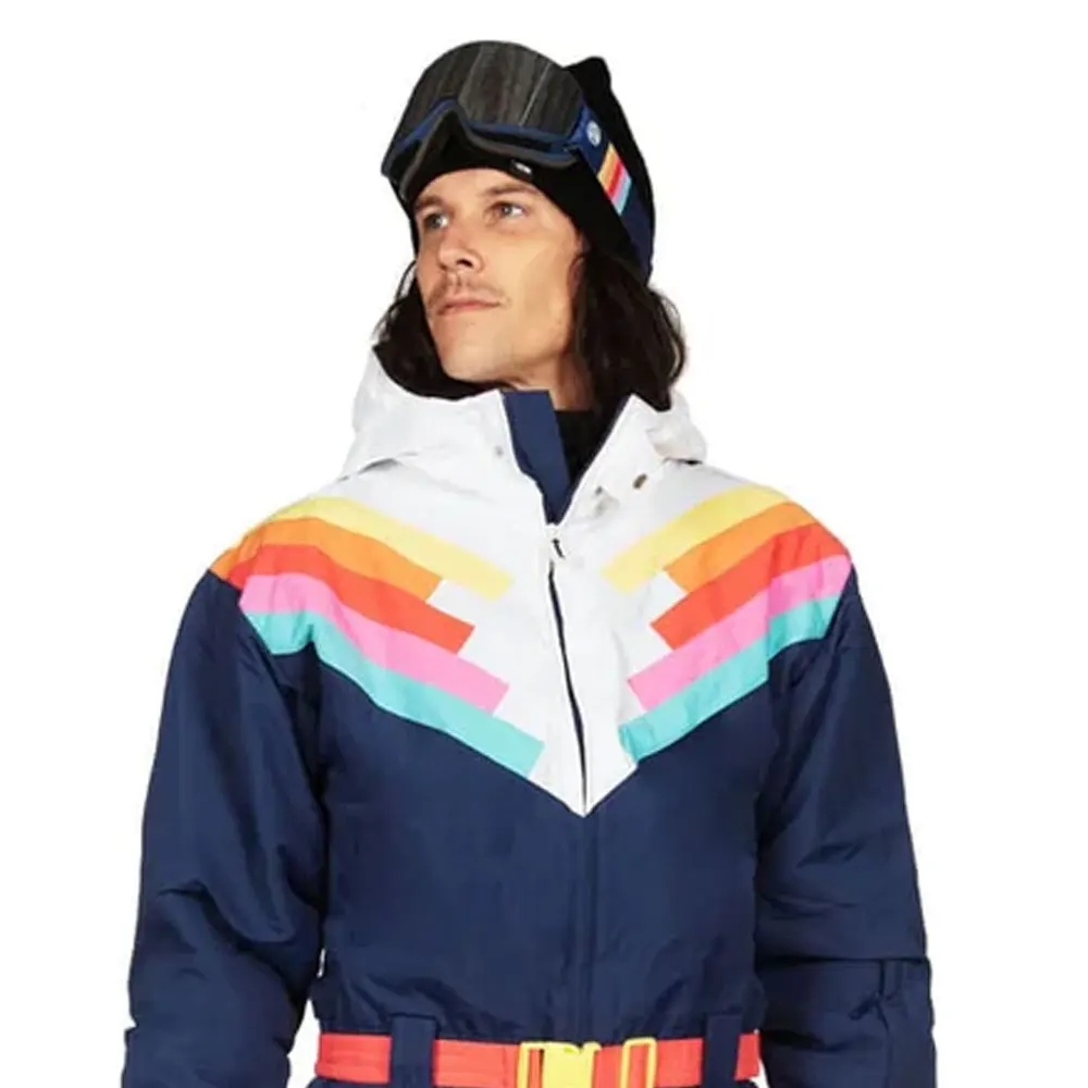 Wholesale Snow Suit 1 Piece Ski Suit Waterproof Windproof New Arrival Winter Ski Jumpsuit One Piece Snow Suit For Men