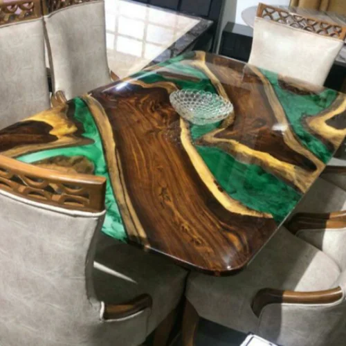 Epoxy resin table chair supplier