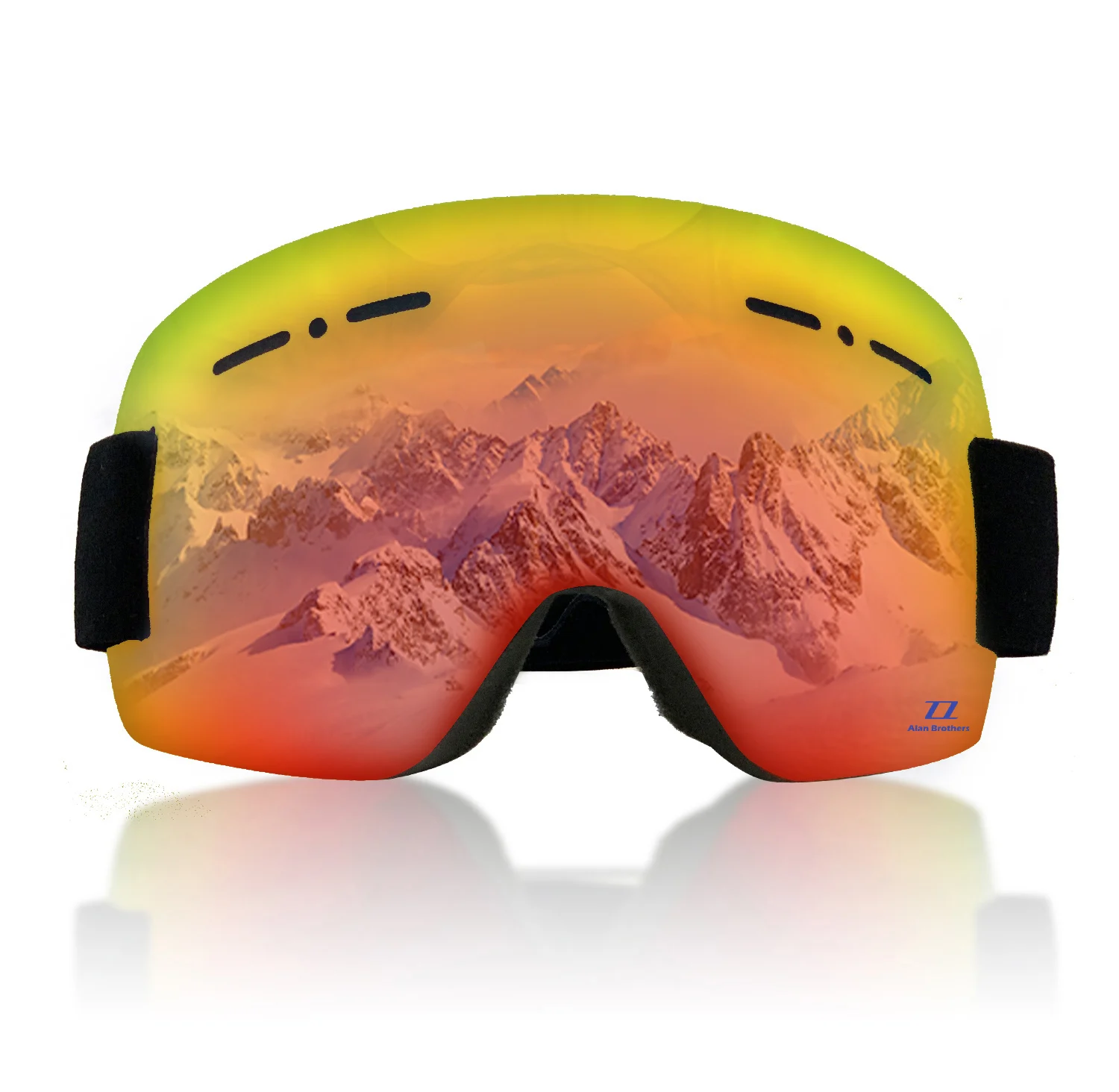 Frameless revo lens Ski Goggles