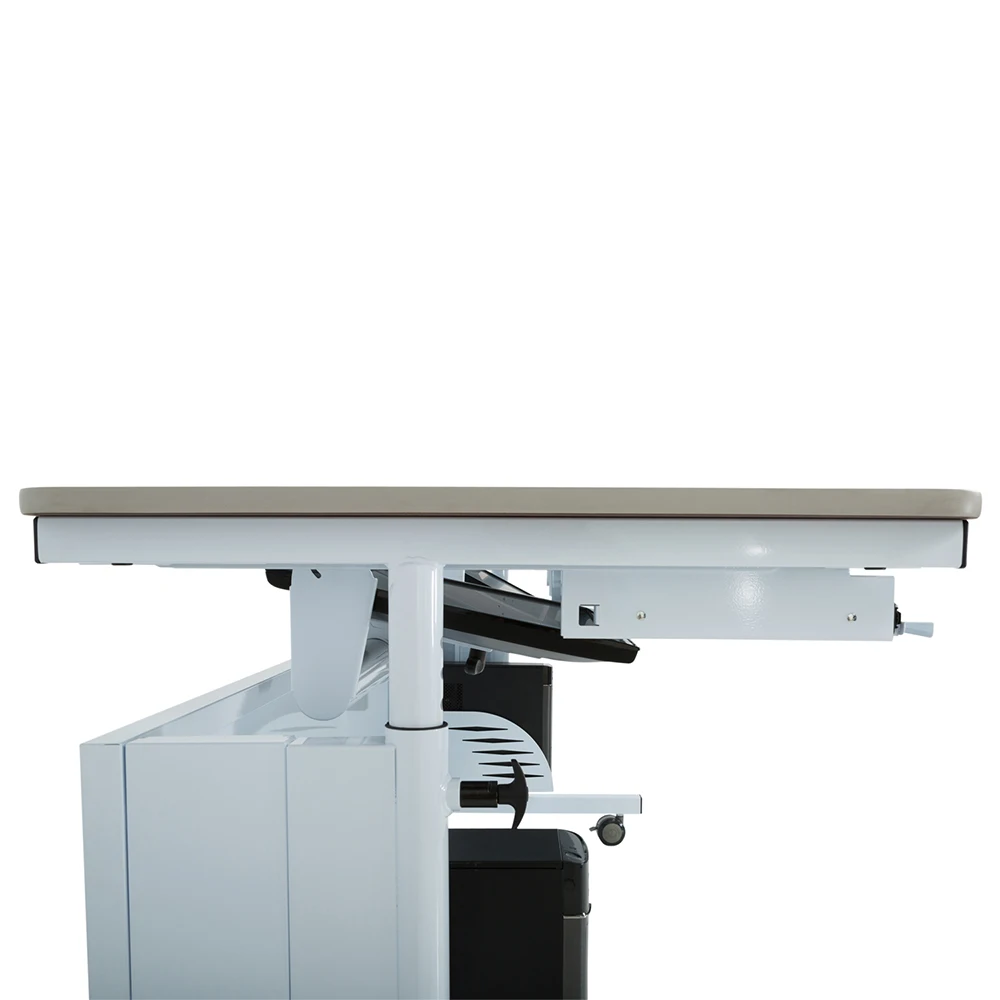 VersaDesk Downview Height-Adjustable Computer Table Black/ Cherry