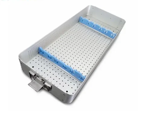 Laparoscopic Sterilization Container Tray Box Instrument Kits Aesculap Sterilization Container
