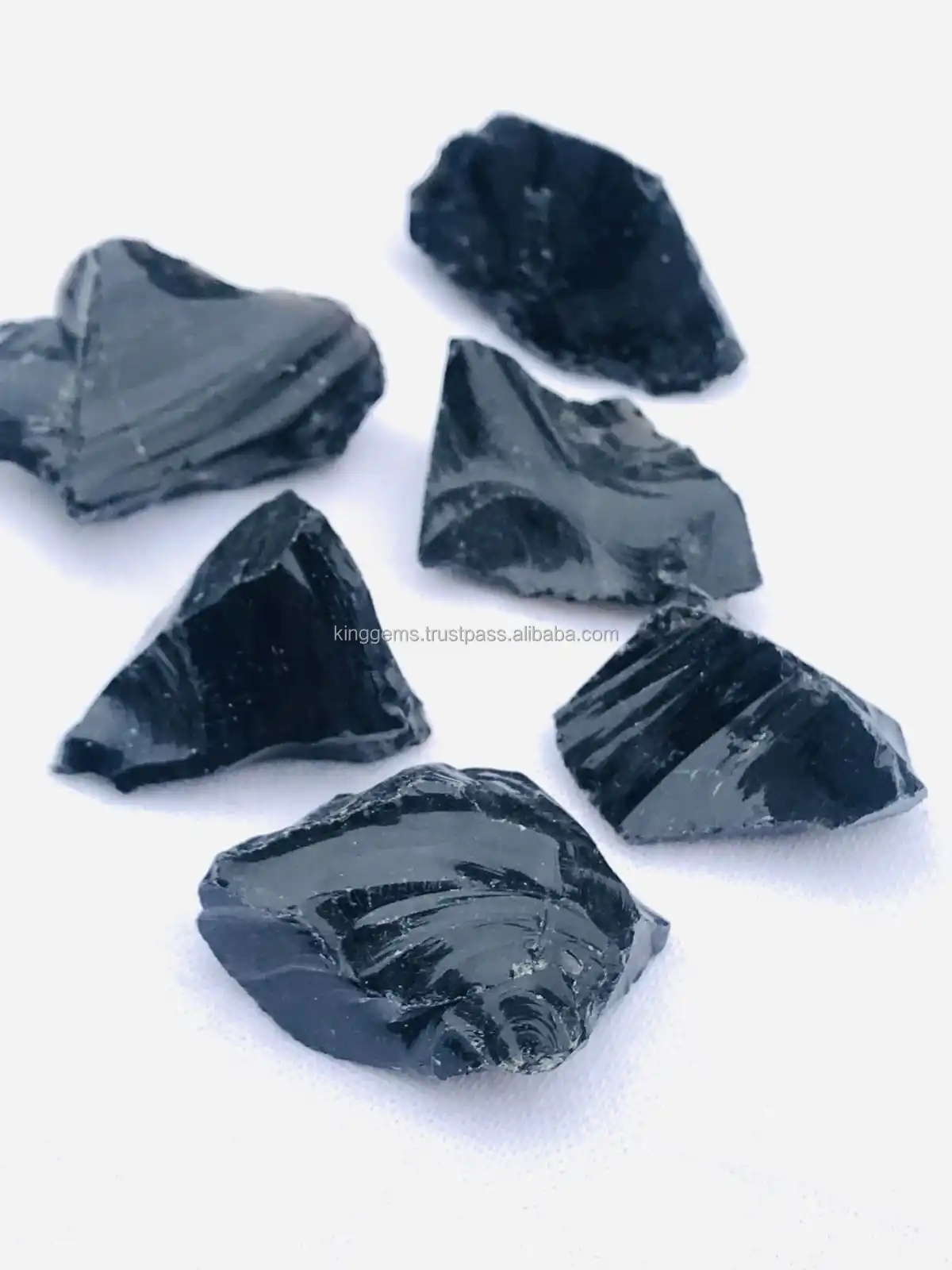 BEST SELLING WHOLESALE NATURAL BLACK OBSIDIAN ROUGH STONE FOR REIKI HEALING STONE MEDITATION OBSIDIAN RAW TUMBLED STONE