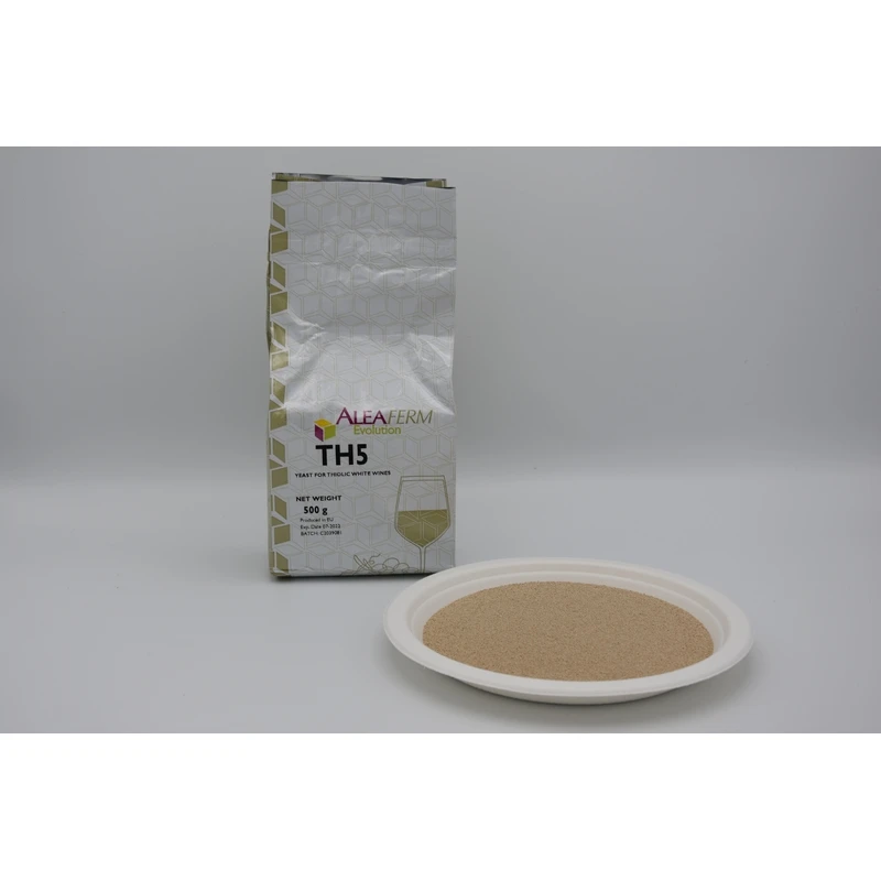High Quality Made In Italy ALEAFERM TH5 Wine Making Yeast For Alcohol Fermentation Enhance Aromatic Peculiarities 10 kg Bag