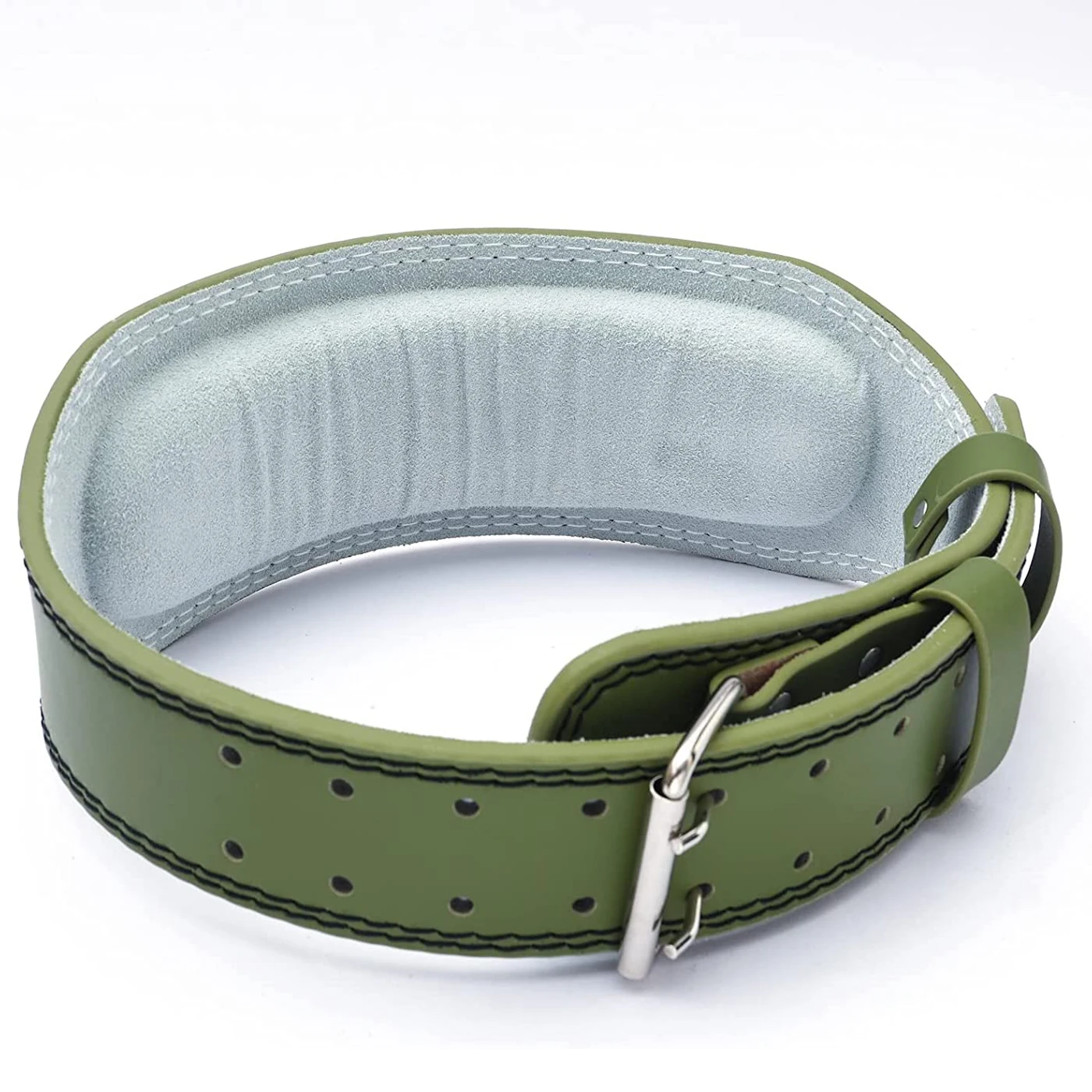 High Quality Adjustable Top Layer Leather Back Waist Support Workout PowerLifting Gym Weight Lifting Belt