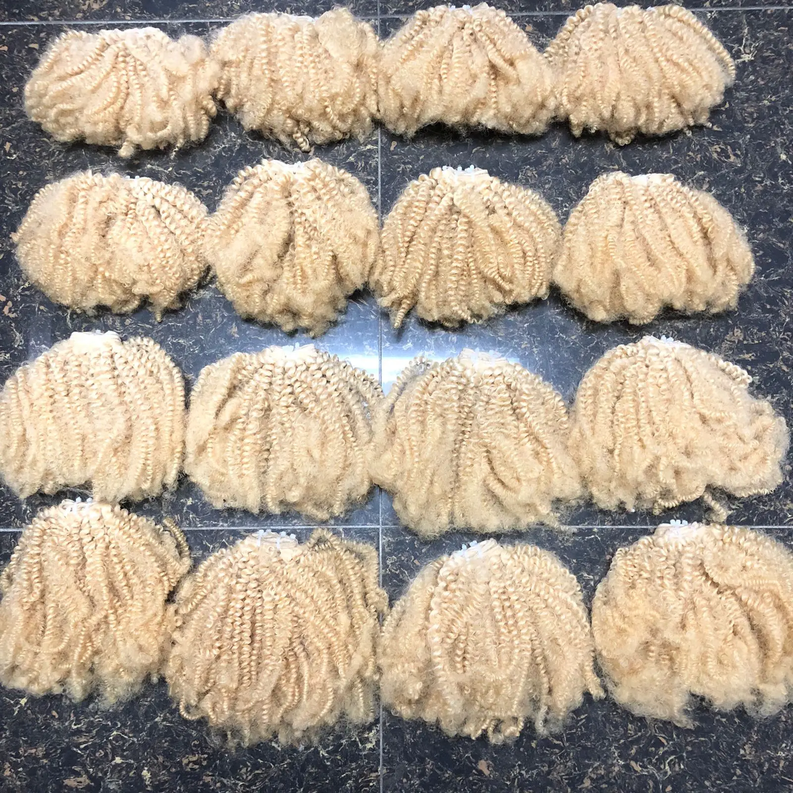 Vietnamese Raw Virgin Afro Kinky Curly Weft Hair Extensions Kinky Curly Human Hair 4C Kinky Weft hair bundles