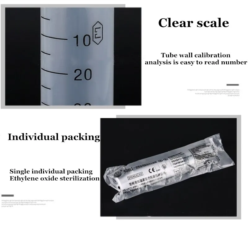 Medical Industrial Disposable Syringe Glue Oil Ink Perfume Injection Medicine Nutrients Feeding Syringe