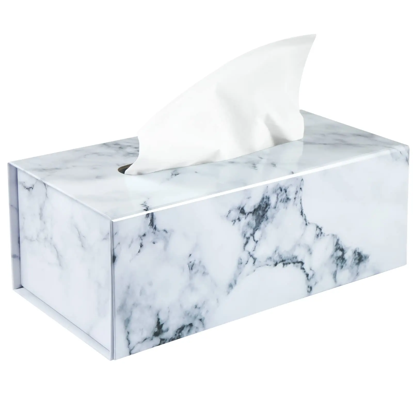 Red and Teal Marble Tissue Box Venetian-style marble paper adorn these very glamorous tissue boxes unique design
