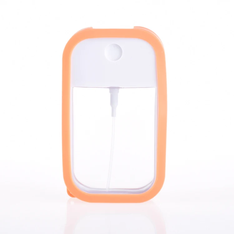 Mini hot fashioned cell phone shaped 20ml plastic credit card pocket size perfume mist spray bottle for hand sanitizer sprayer