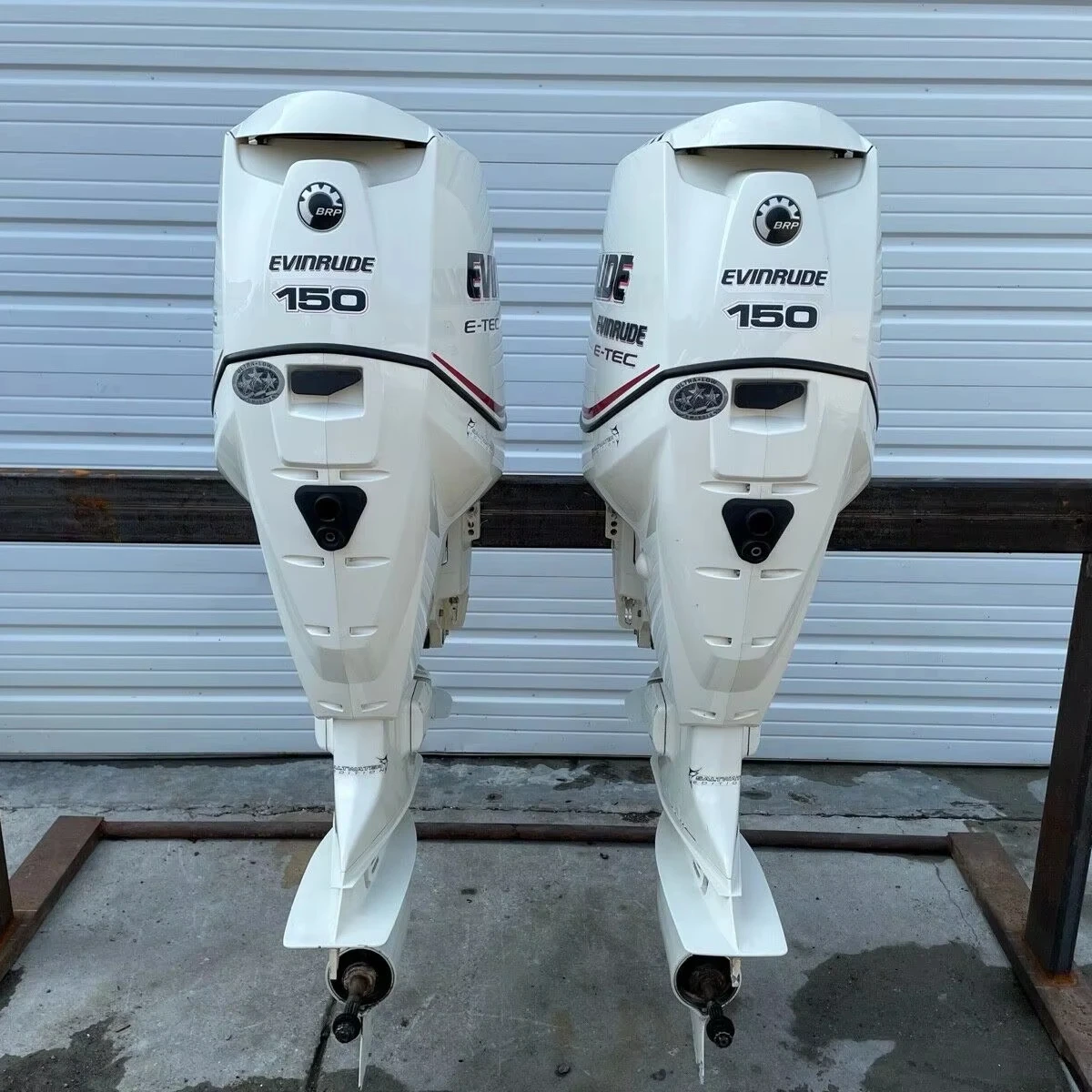 Б/у двухтактные подвесные моторы Evin-rude Etec E-Tec 150 л.с.