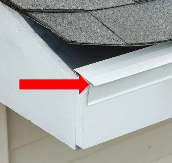 All Size Available White Color Roof Drip Edge for Construction Building Materials