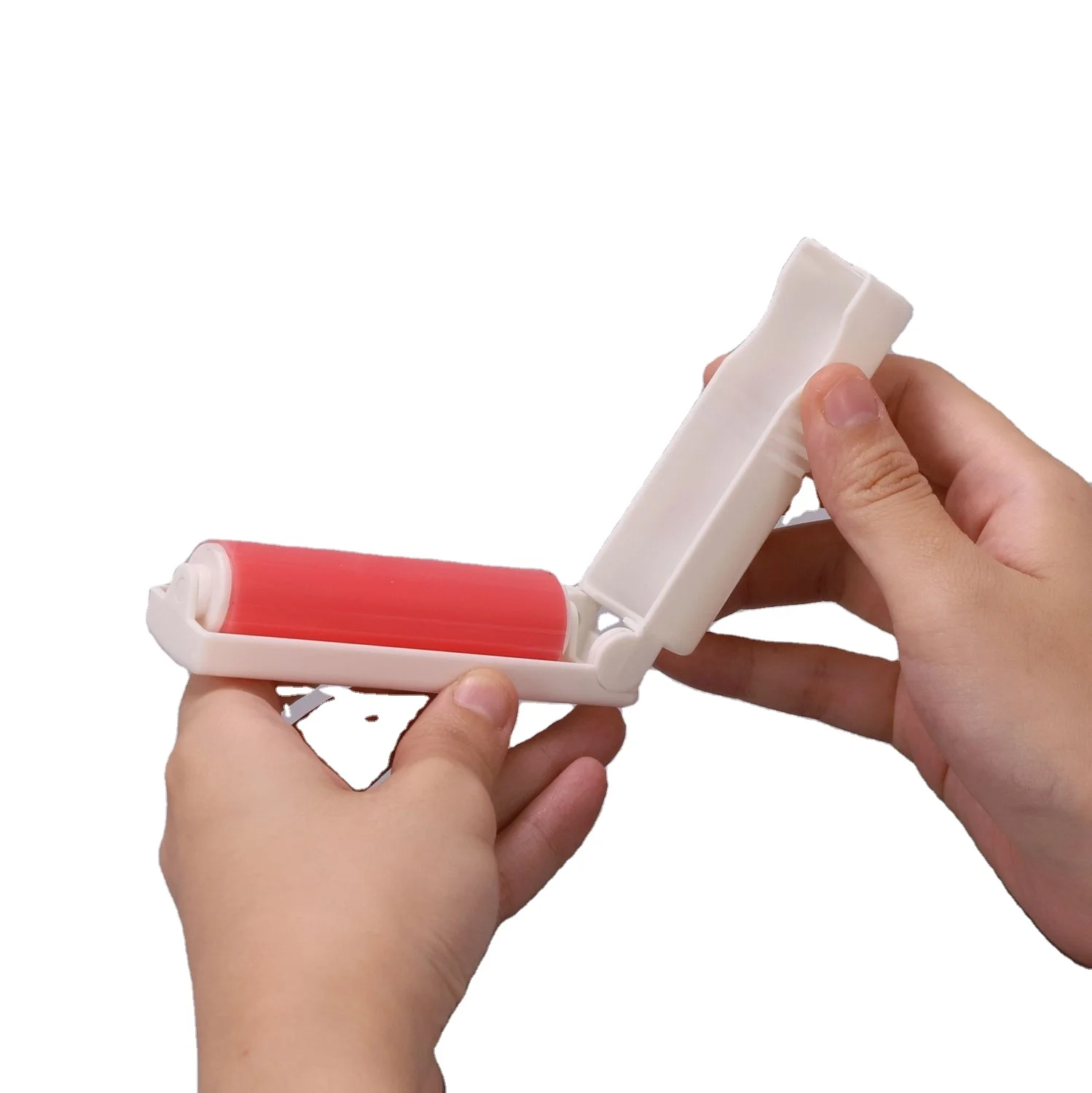 Mini Washable Silicone lint roller Dust Wiper Pet Hair Remover Cleaning Hair Brush Reusable Lint Roller