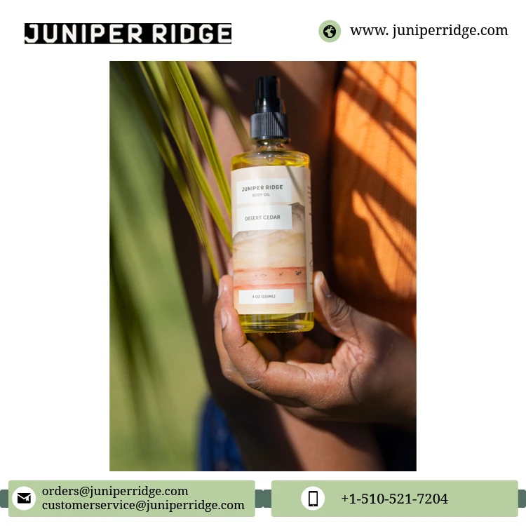 Natural and Healthy Skin Best Body Moisturizer Men and Women Use Redwood Mist Body Oil from USA