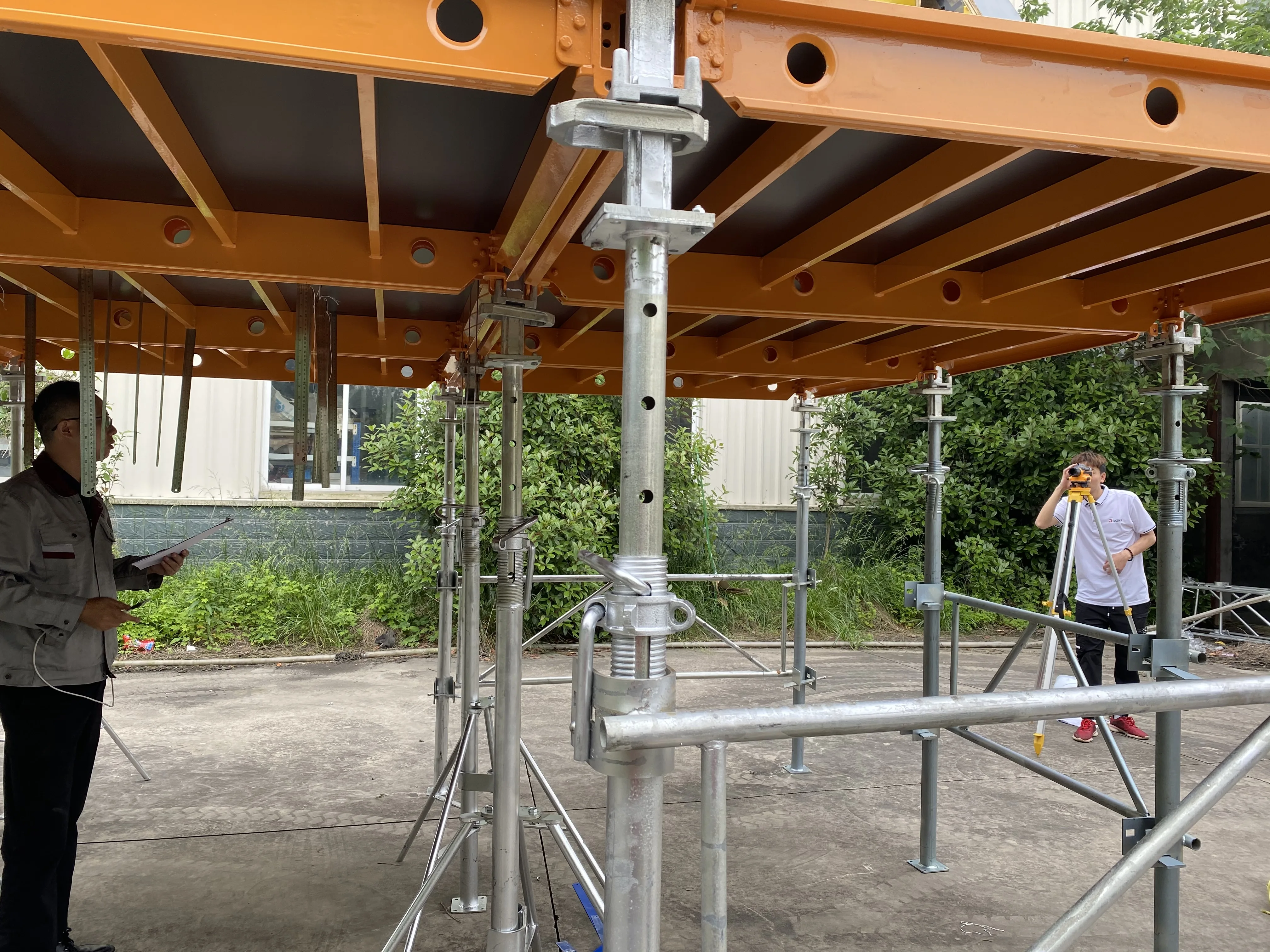 Tecon Aluminium Frame Slab Formwork Concrete Forms with Birch Plywood Large-area Project Lightweight Easy Assembly