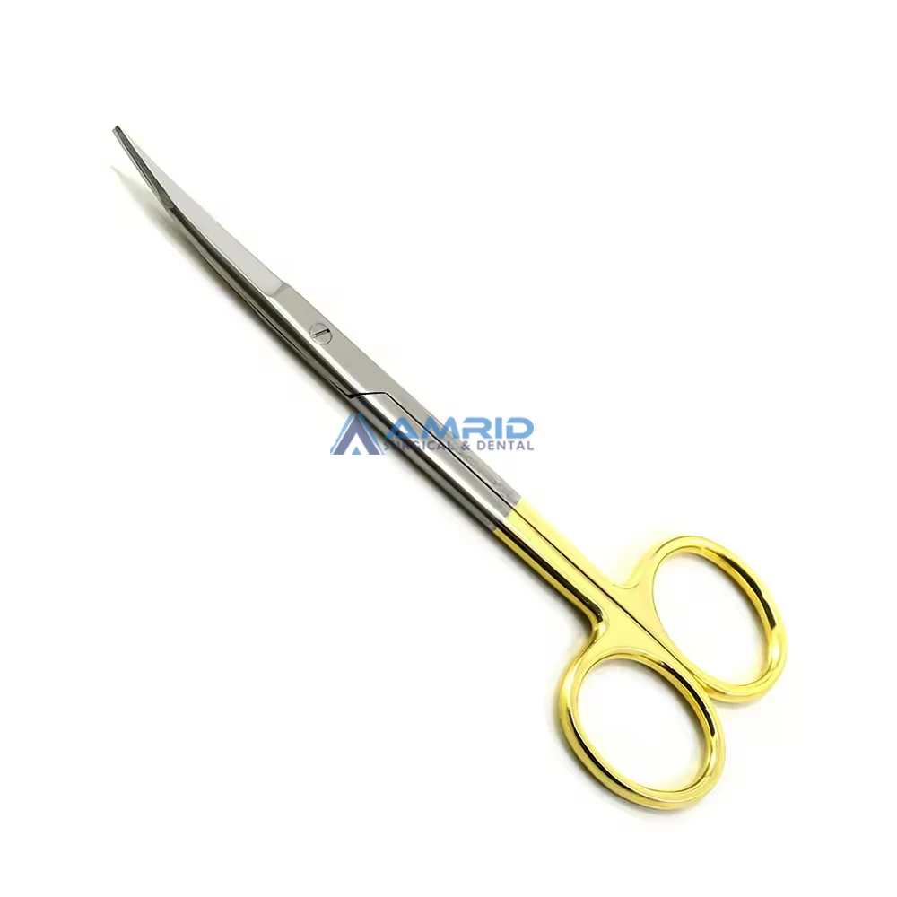 Криволинейные зубные ножницы из карбида вольфрама