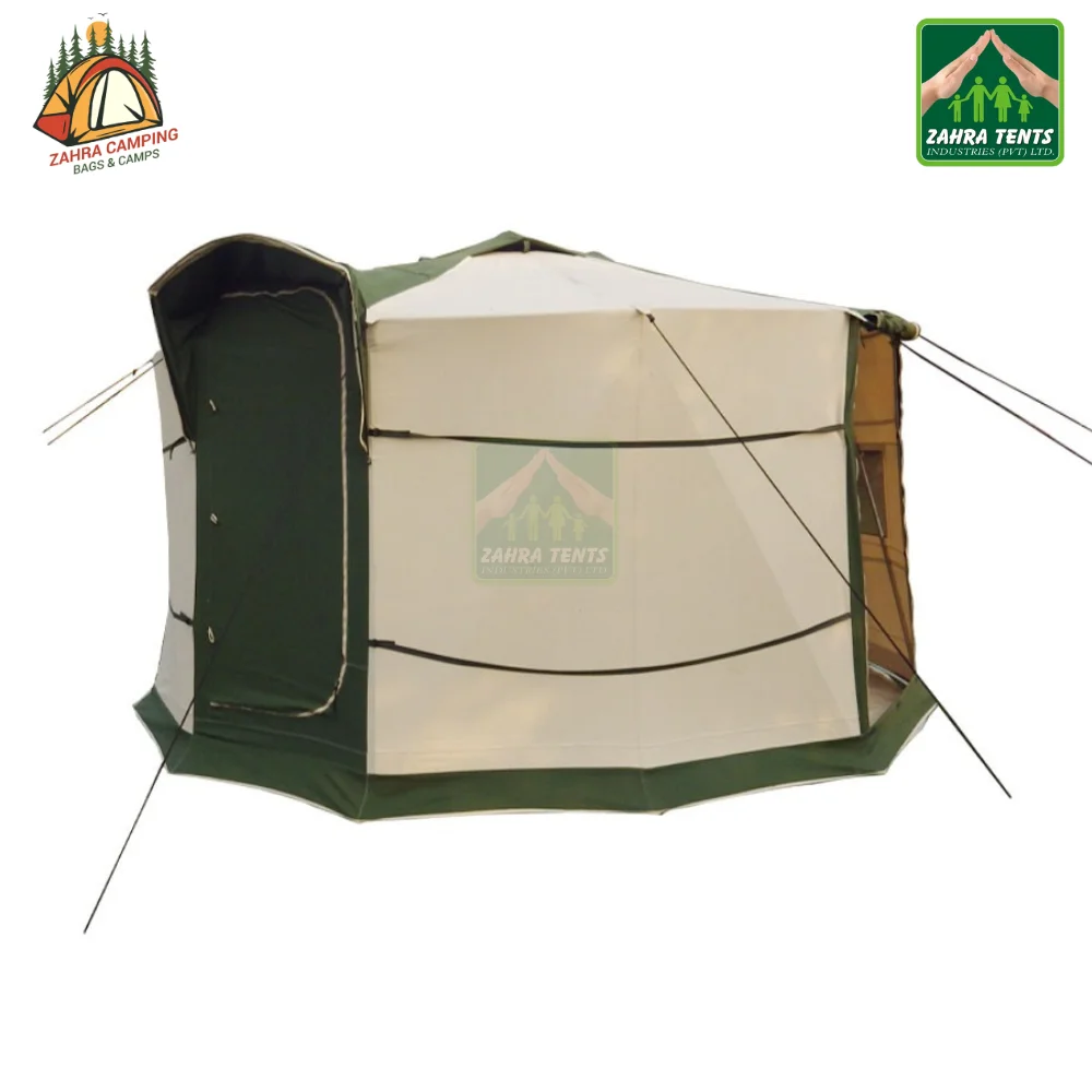 Mongolian Yurt Luxury Tent 6 Person Mongolian Yurt Waterproof Bell Tent Teepee Yurt Glamping Tent for sale