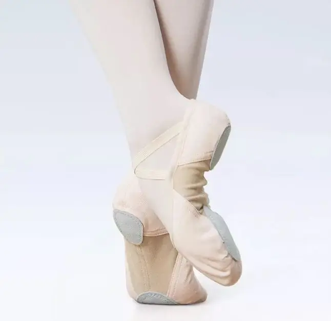 Fashionable New Arrived Best selling Leather Dance Half Sole Shoes Turning Shoes for Ballet Girls