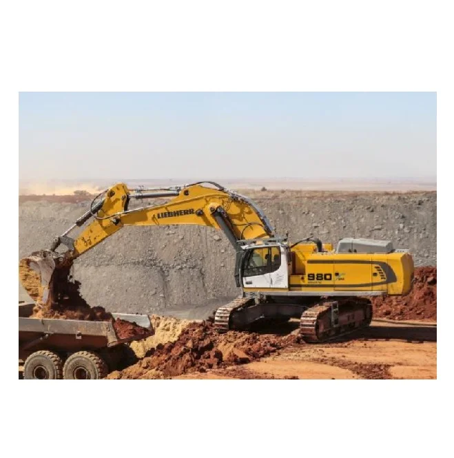 Liebherr 980 for Sale Low Price Well Maintained Reliable Equipment Ready for Immediate Use in Any Project