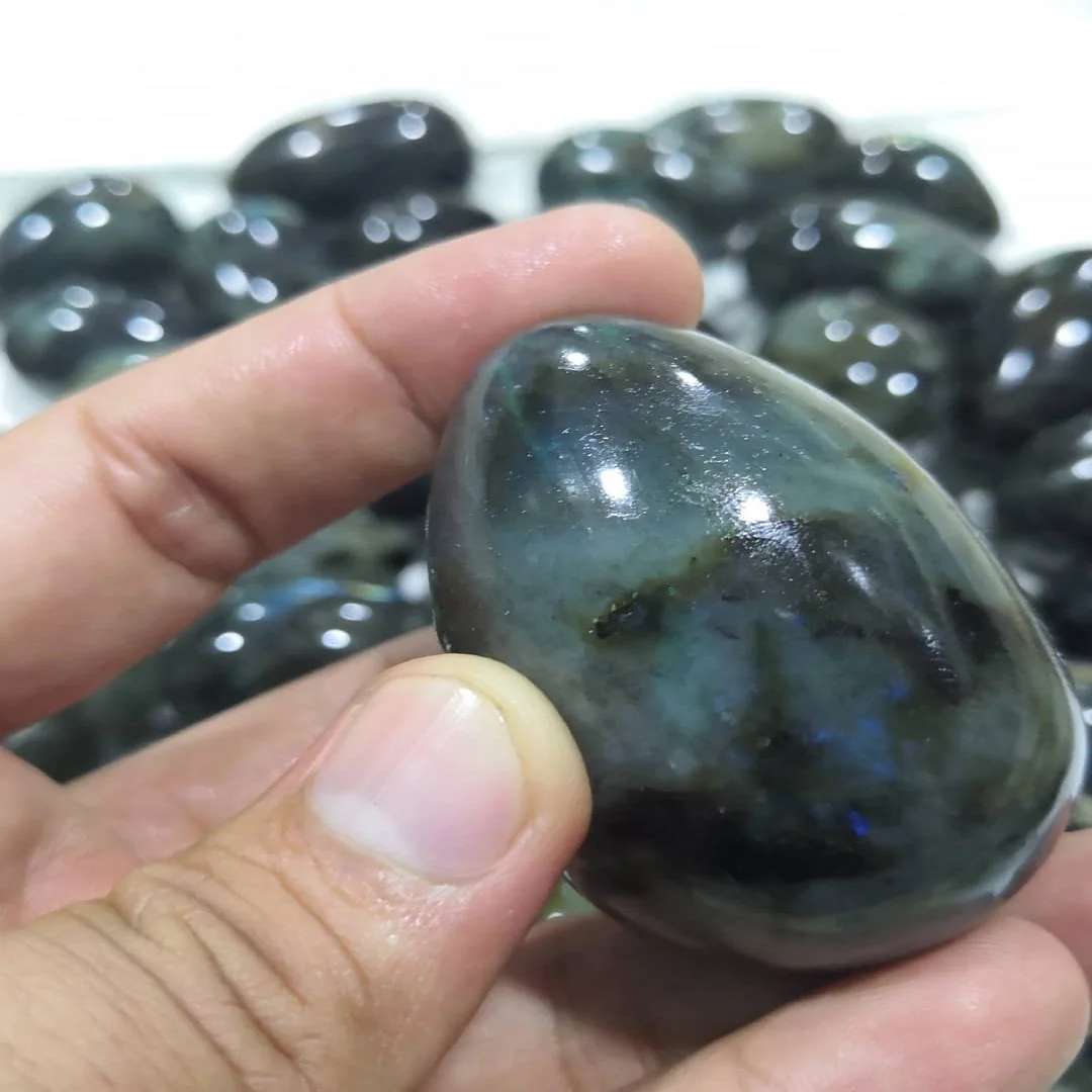 wholesale natural crystal  labradorite  yoni eggs:gemstone eggs:crystal yoni eggs:healing crystal stone:agate:crafts:agate:gift