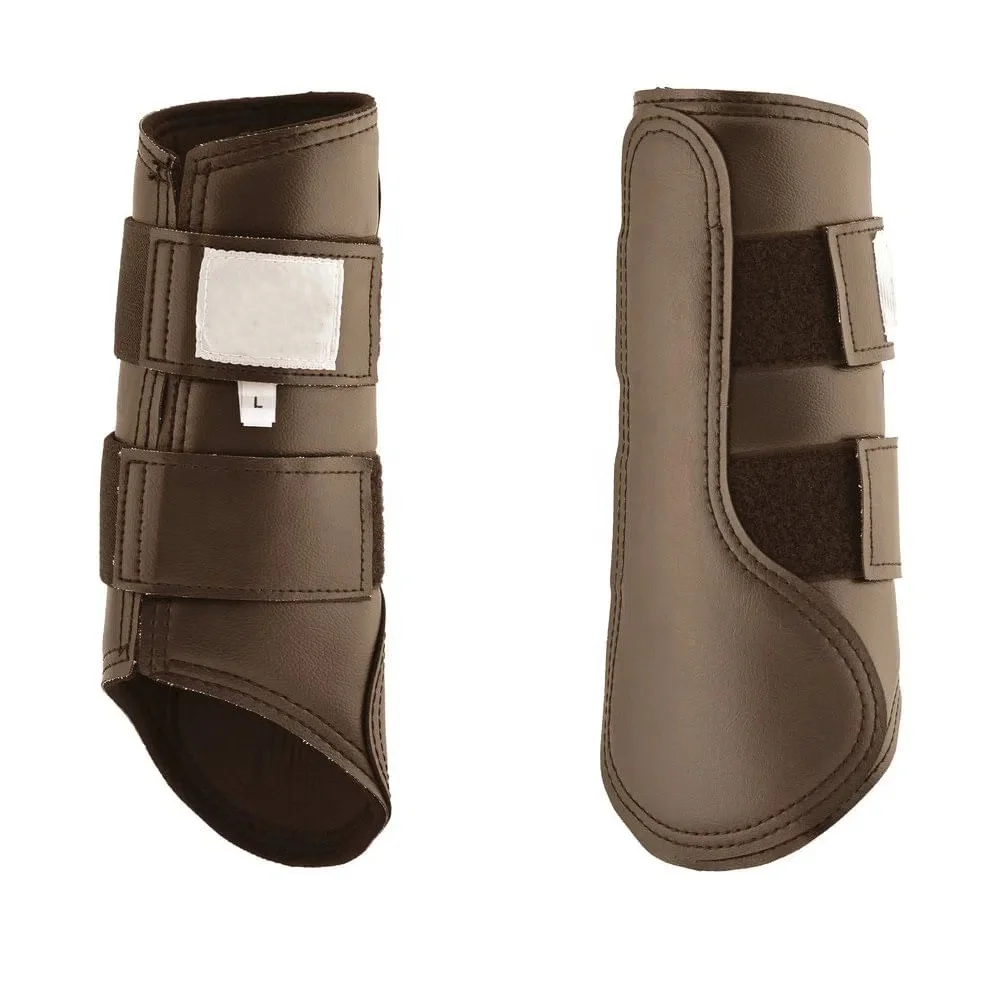 Equestrian horse leather boot horse riding equestrian protection leather boot competition horse show leather boot