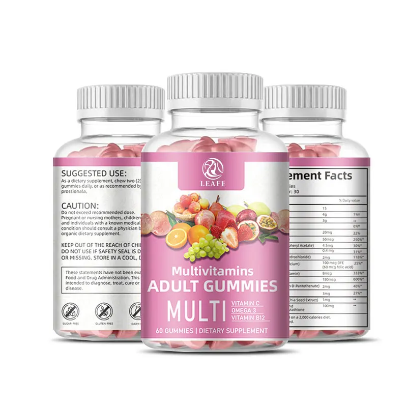 Adult Multivitamin Gummy Supplement Bears Multi-vitamin vitamin Gummies Vitamin C Zinc Immune Boost Multivitamin Gummies