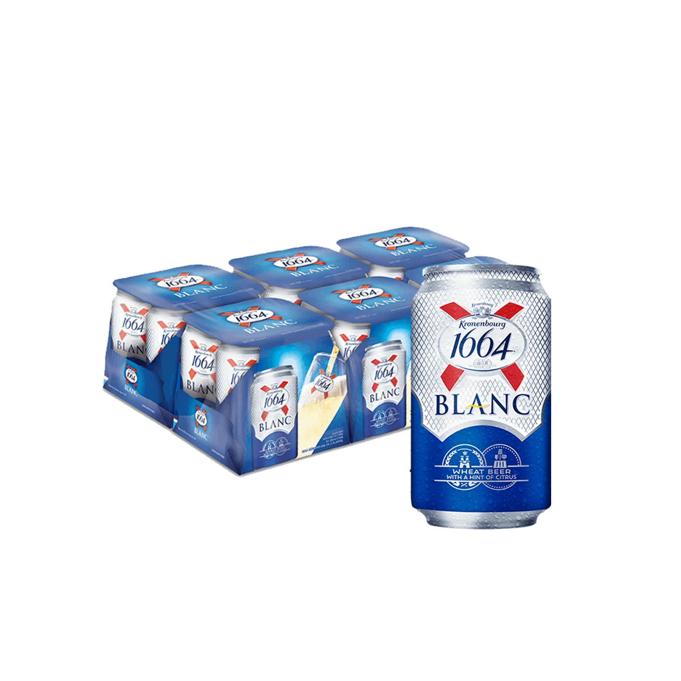 Best price Kronenbourg 1664 Blanc Beer in Bottle /can