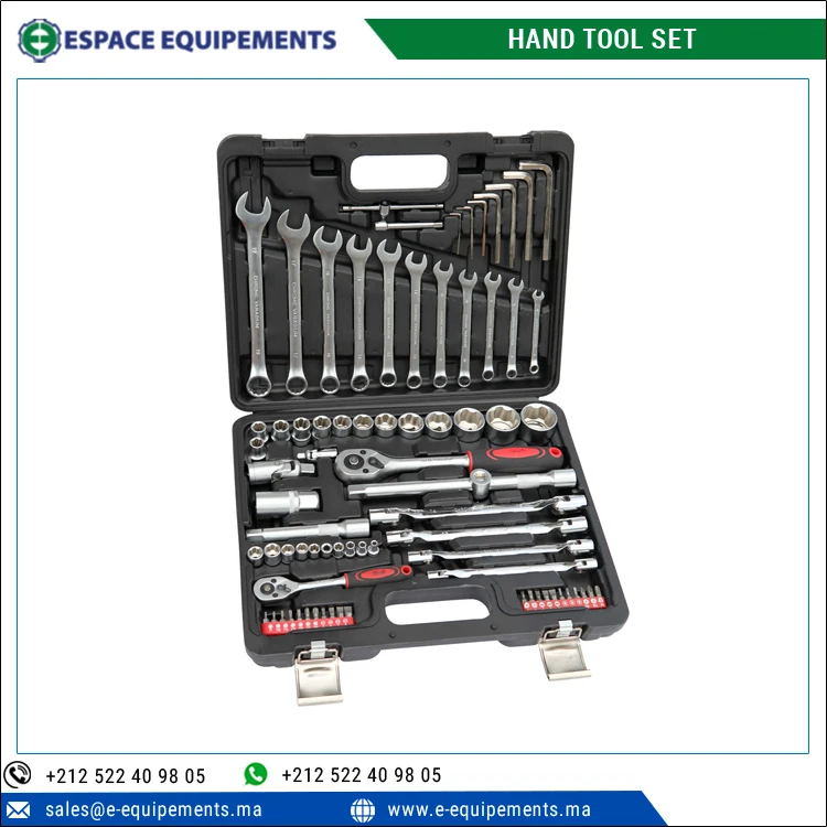 Wholesale Quantity Exporter of Best Quality 77pcs Workshop and Household Repair Hand Tool Set at Factory Price