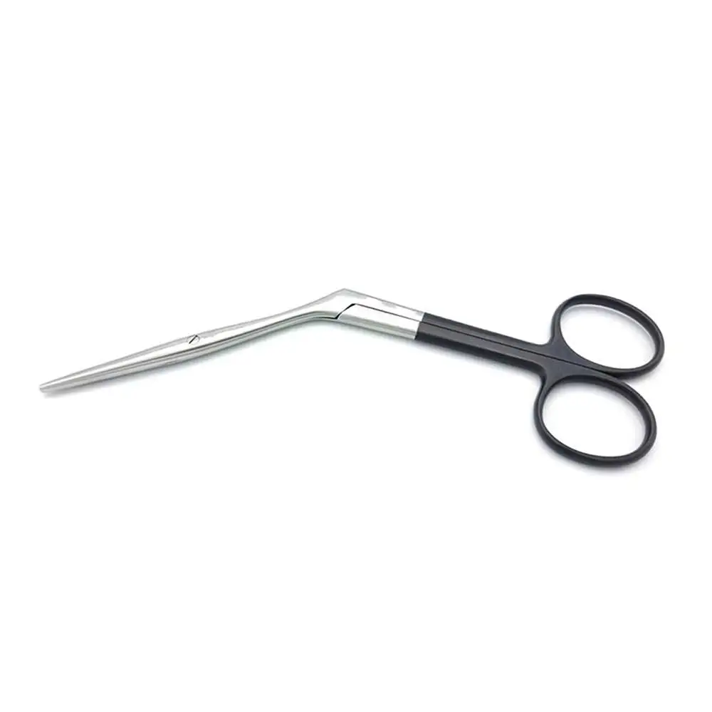Heymann Precision ENT Nasal Surgical Scissors Tungsten Carbide + Supercut Enhanced Cutting Performance Steel Material forcep