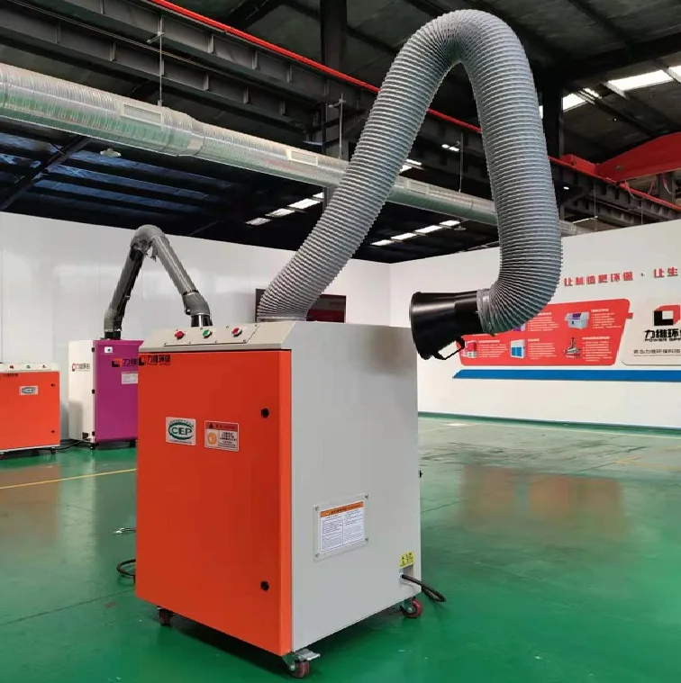CE certified welding fume extractor welder smoke eater welding dust extractor with automatic dust cleaning system