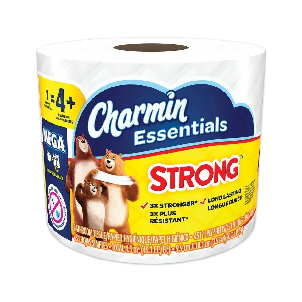 Charmin-ультра мягкая на ощупь туалетная бумага 24 семейных мега-рулона