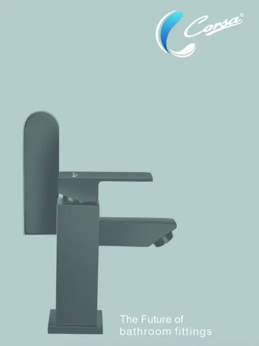 CORSA QUBIX Series 20mm Concealed Stop Cock Valve Manual Quarter Turn Flush Valves for Bathroom & Living Room Use