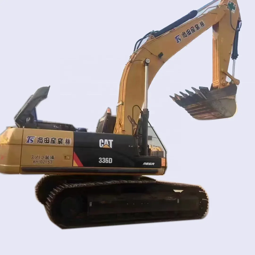 Б/у строительное оборудование 36 тонн оригинальная гусеница CAT336D CAT336 гидравлический экскаватор в наличии